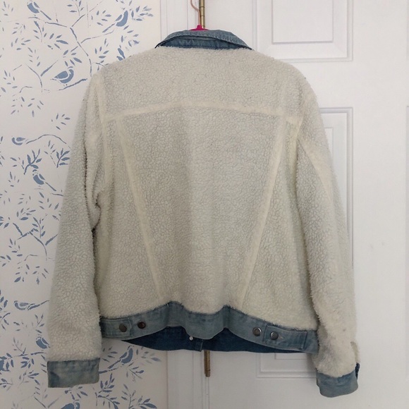 Sherpa and Denim Jacket - Picture 3 of 3